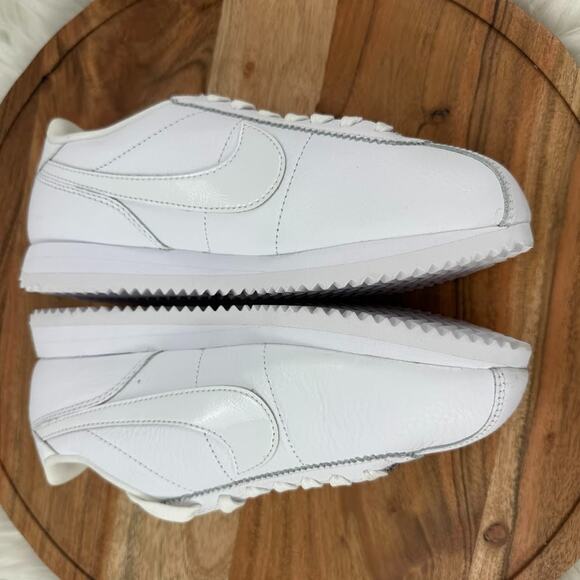 Nike Cortez 23 Premium White-White "All White" Womens Sz 5.5 FB6877-100 - Picture 8 of 11